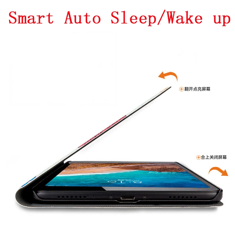 Роскошный чехол-книжка из искусственной кожи для планшета Huawei MediaPad M5 Lite 10
