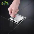 Слив из никеля Bruhsed, 11 х11 см, нержавеющая сталь, дезодорирующий тип, аксессуары для ванной комнаты, кухни