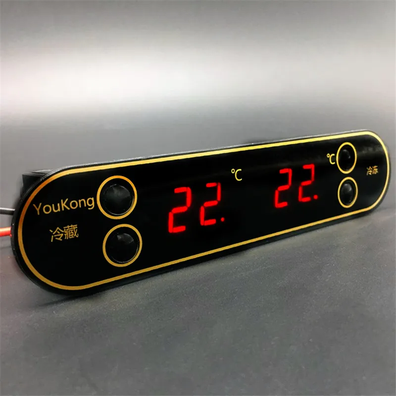 Цифровой ЖК-регулятор температуры термостат для отопления и охлаждения с щупом