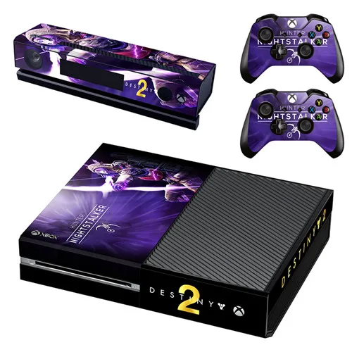 Игра Destiny 2 наклейка на кожу для Microsoft Xbox One консоли и 2 контроллера для Xbox One Skins стикер s винил - Цвет: GSTM1295