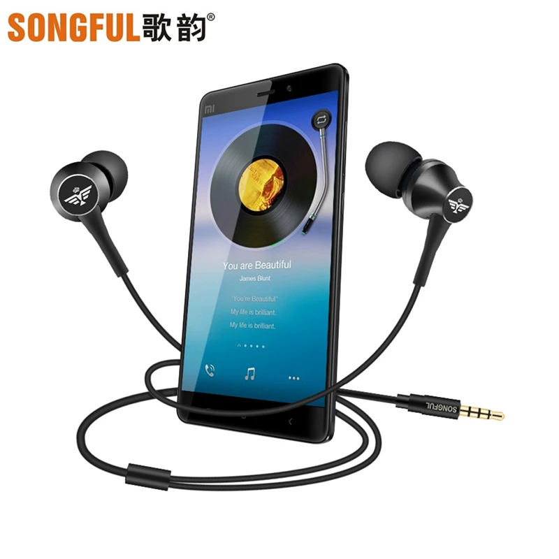 T3 оригинальные наушники Стерео тяжелый бас звук Качество наушников с микрофоном