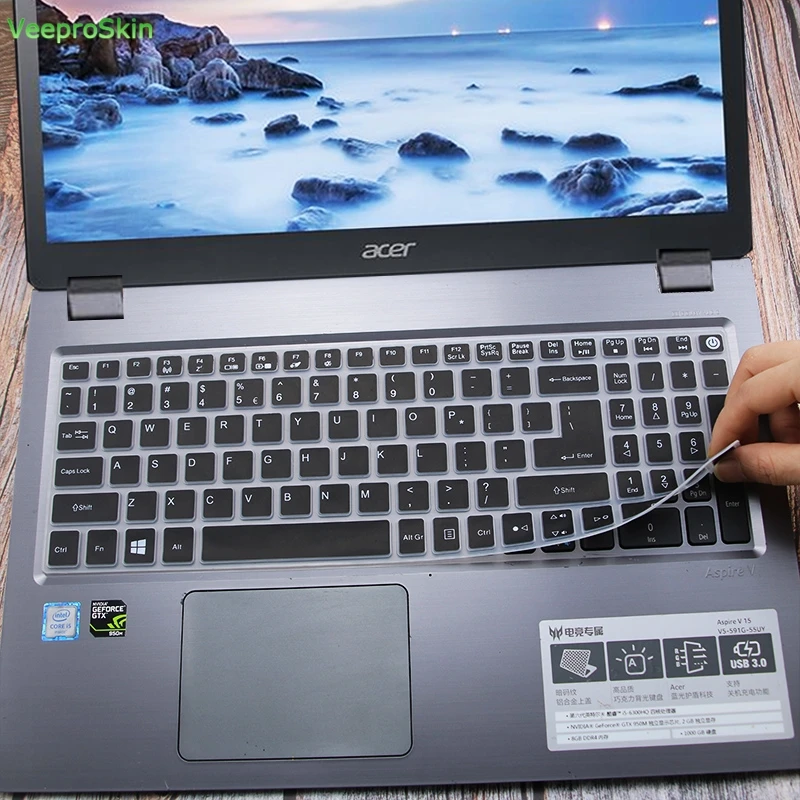 Силиконовый чехол клавиатура для acer Aspire 3 A315 51 53 51 г 53G A315-51 A315-53G Ex2520 A315-21/31/32/51/53 A515 A615 15,6 дюйма