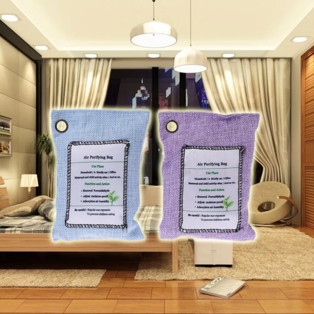 100 г бамбуковый уголь домашний автомобильный освежитель воздуха очиститель с