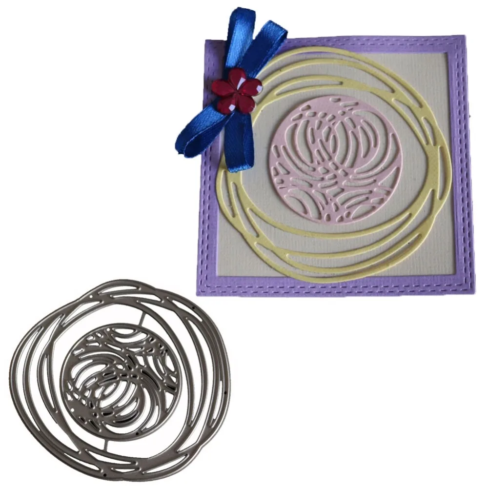 DIY Irregular Circle Carbon Steel Die cut Metal Dies Embossing Cutting Mould Stencil For Scrapbook Album Card Decoration. | Дом и сад