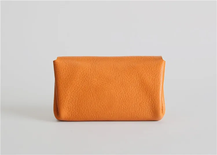 Короткий Мужской кошелек из натуральной кожи в стиле ретро Женский воловьей