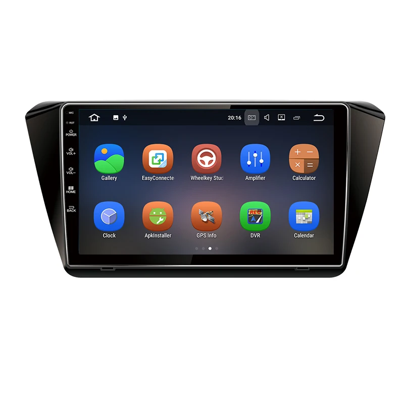 Автомобильный DVD плеер Lenvio 2 Гб ОЗУ Android 7 1 для SKODA Superb 2015 2016 2017 дюйма автомагнитола