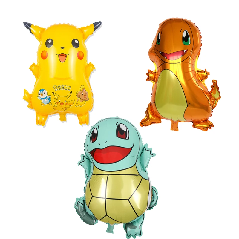 5 шт./лот мультфильм Пикачу Покемон гелий воздушный шар фольги Воздушные шары надувные дети день рождения украшения детский день