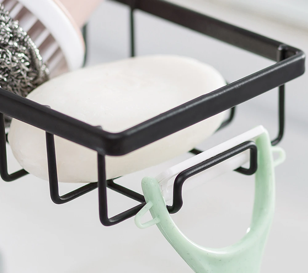 Новый Кухонный держатель для губки в раковину Ванная комната висит фильтр