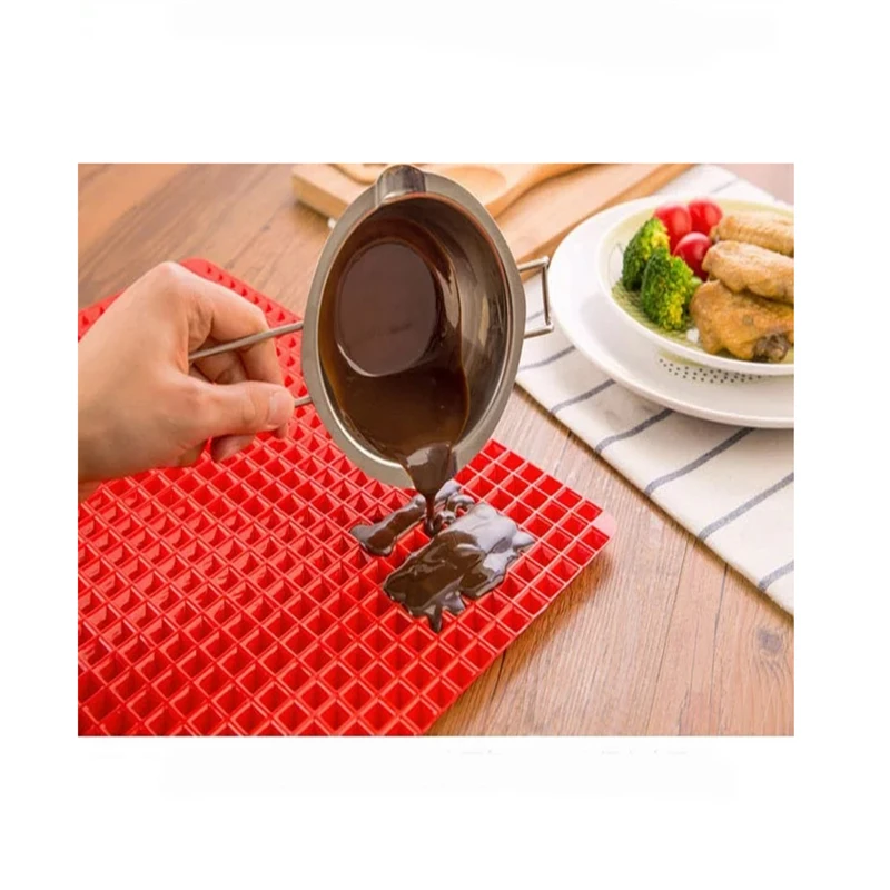 Антипригарная пирамидальная сковорода Силиконовый поднос для выпечки в духовке