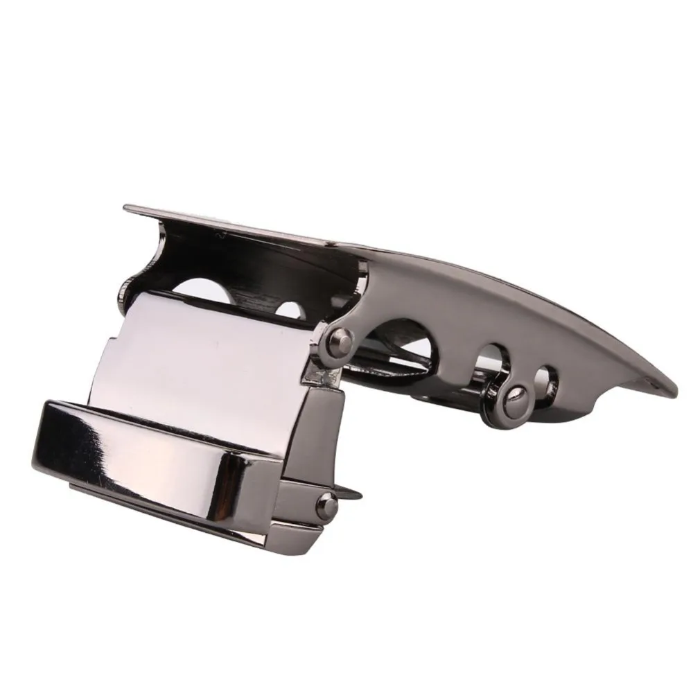 Мужской ремень с автоматической пряжкой фирменные дизайнерские кожаные пряжки