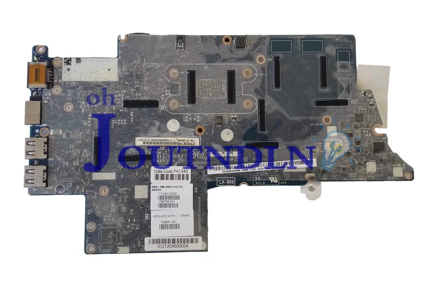 JOUTNDLN для HP ENVY 4 серии 4T-1100 материнская плата ноутбука 708961-501 708961-601 708961-001 QAU30 LA-8662P