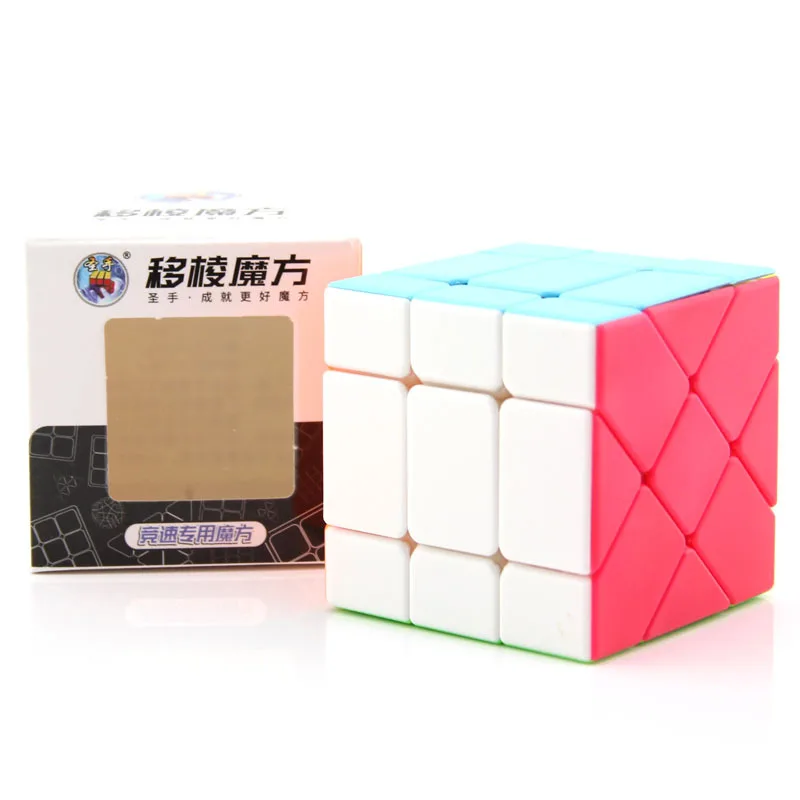 Shengshou Fisher волшебный куб странной формы Stickerlless скоростной головоломка для детей