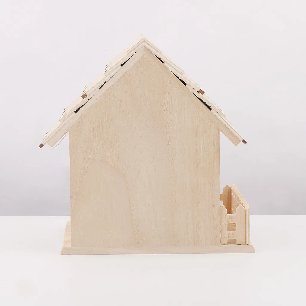 Гнездо Dox Nest House Птичье гнездо деревянный ящик для птиц креативный настенный деревянный наружный Птичье гнездо птичий домик