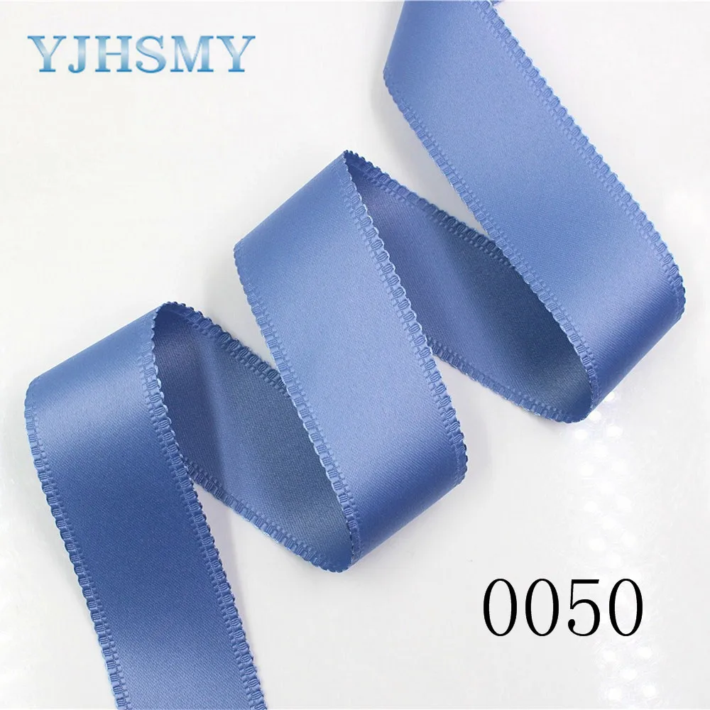 YJHSMY C-18130-224 38 мм 5 ярдов однотонные Двусторонние ленты для тиснения свадебные