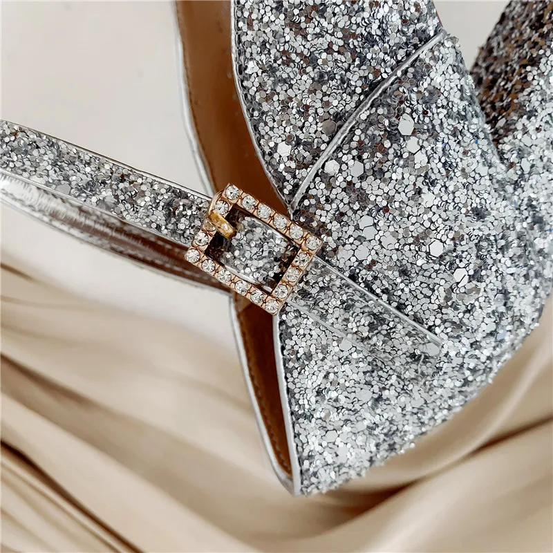 YMECHIC White Bridal Wedding Luxury Shoes Women Designers Gold Silver Platform Mary Jane Super High Heels Pumps Plus Size