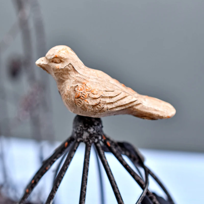 2 комплекта розы черная железная клетка для птиц корзина настольные искуственные