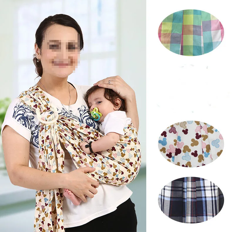 

cotton breathable Shoulder baby side towel strap Multi-functional Baby Towel Horizontal Hold Portable Baby Backpack front carry