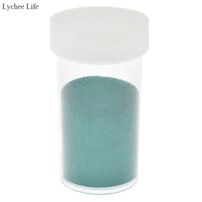 Light green Lychee Life многоцветные пигментные штампы для скрапбукинга, крафт, металлический порошок для тиснения - Цвет: Light green