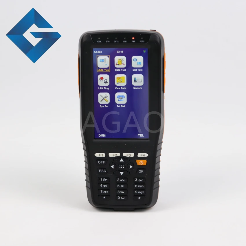 Оригинальный Новый TM-600 ADSL2 + тестер Поддержка ADSL/ADSL2 тест DMM телефон базовая версия