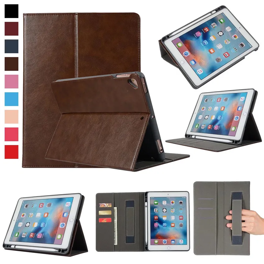 Для Apple iPad 9,7 чехол с карандашом держатель A1822 A1893 чехол для планшета для iPad Air 1 2 для iPad Pro 9,7 Funda чехол s+ ручка