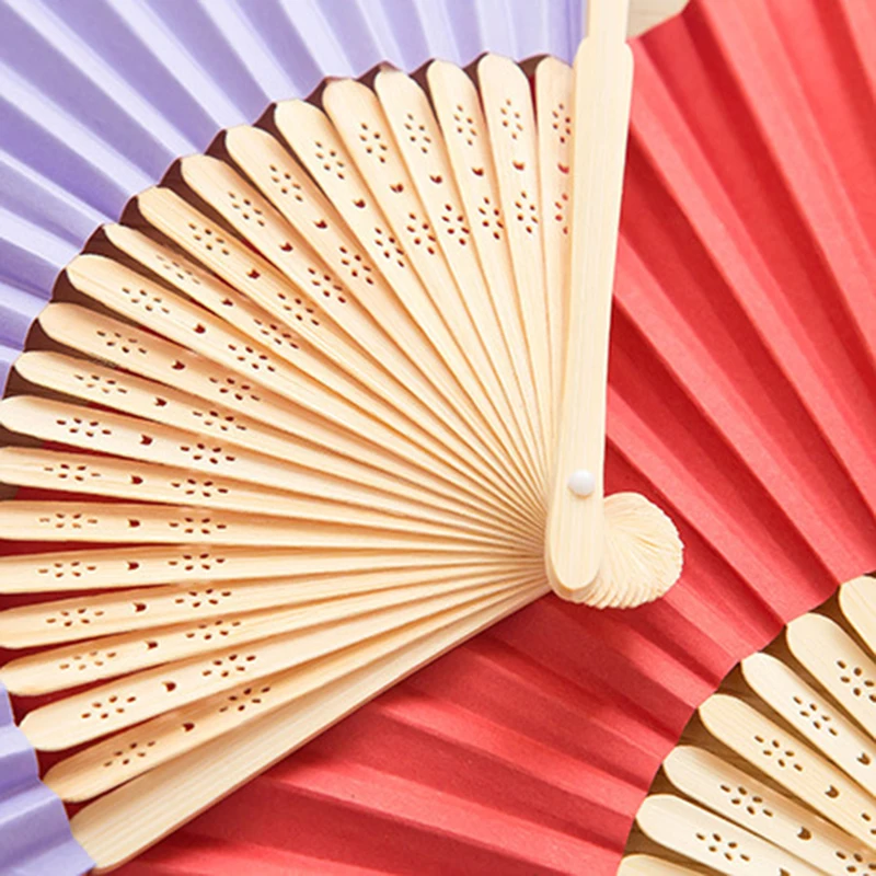 Новинка 1 шт. летние китайские бумажные вееры с одной стороны карманное украшение