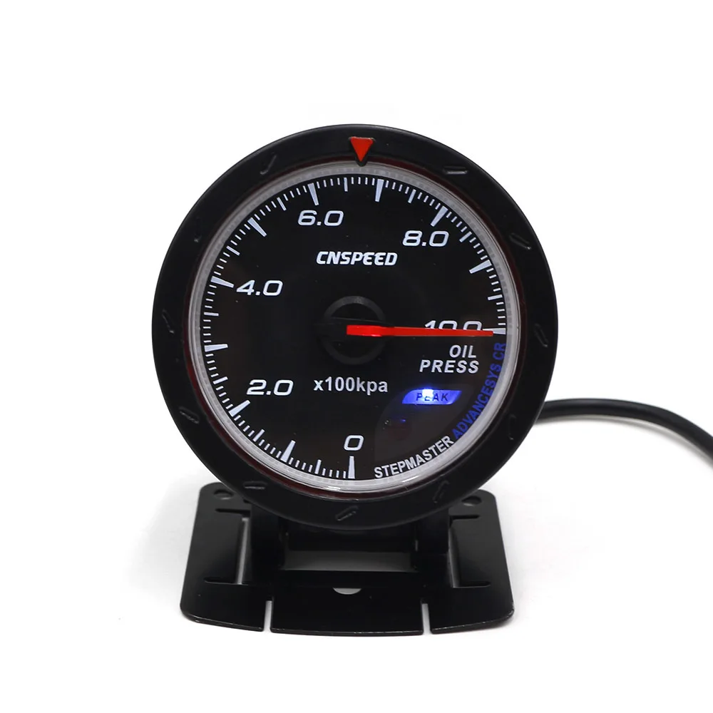 CNSPEED 60 мм вольт метр Температура воды Температура масла Датчик турбо Boost датчик масла пресс метр выхлопных газов датчик температуры EGT/EXT Вакуумный датчик