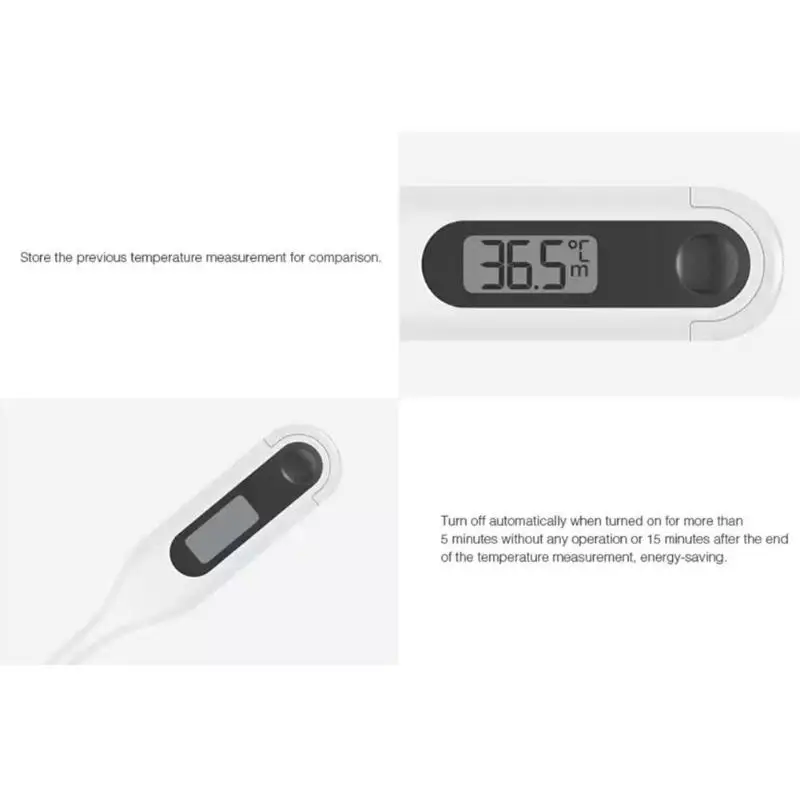 Xiaomi Miaomiaoce цифровой медицинский термометр для детей и взрослых, для измерения температуры рта и подмышек, клиническое Обнаружение от Xiaomi Youpin