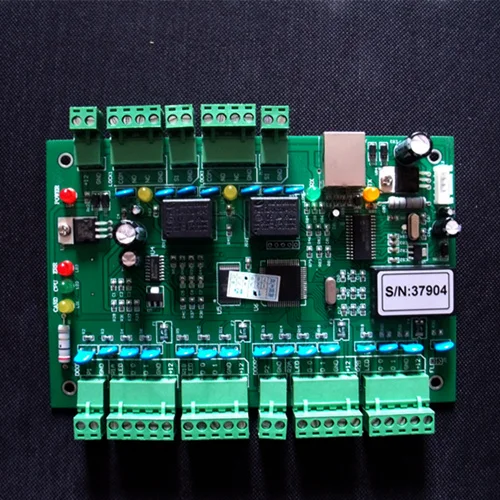 WG2002.NET TCP/IP два 2 Дверных контроллера доступа 20K пользователи 100K события MEM