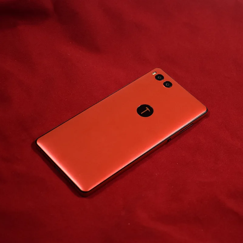 Изменение Цвет & льда пленка декоративные задняя крышка для телефон smartisan Nut R1