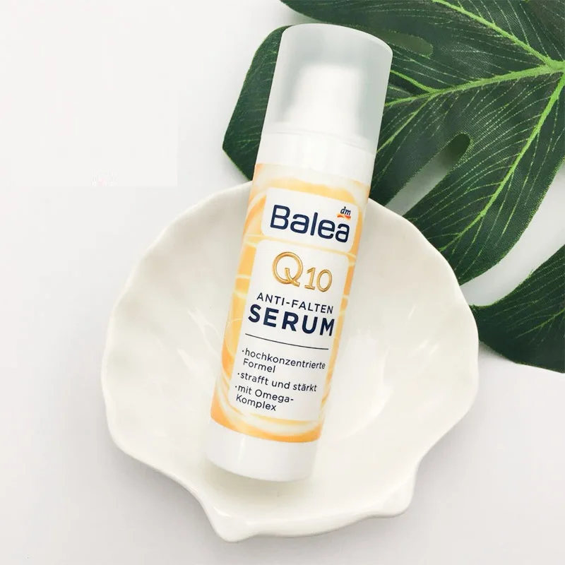 Сыворотка для ухода за лицом и шеей Balea Q10 с комплексом Омега подтягивает