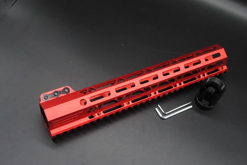 TriRock 12 ''дюймовый Keymod / M lok Handguard рельсовый зажим стиль Picatinny Mount System. 223/5.56 AR 15_Chinese