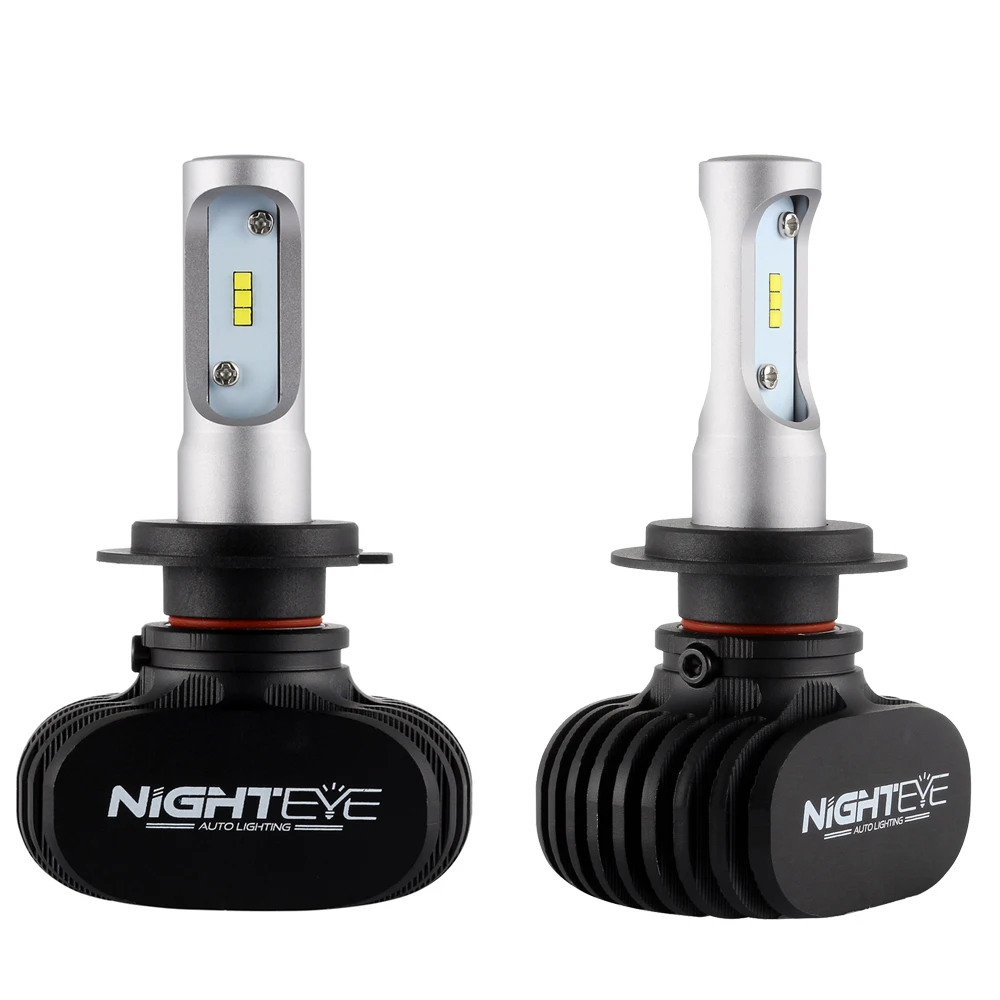 NIGHTEYE H7 50 Вт 8000LM 6500 к CSP светодиодный фар автомобиля противотуманный набор лампа DRL