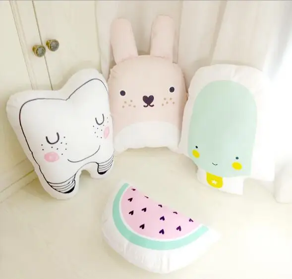 Ребенок Мультфильм Подушку Дети Милые Образовательных Подушки Хлопок Детская