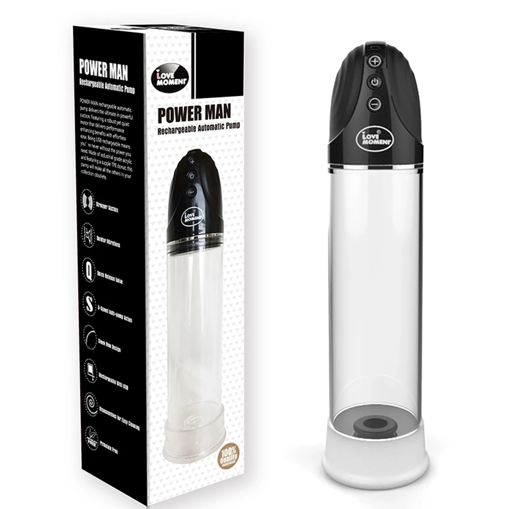 Горячий продавать три скорости электрический пенис насос вакуумный типа