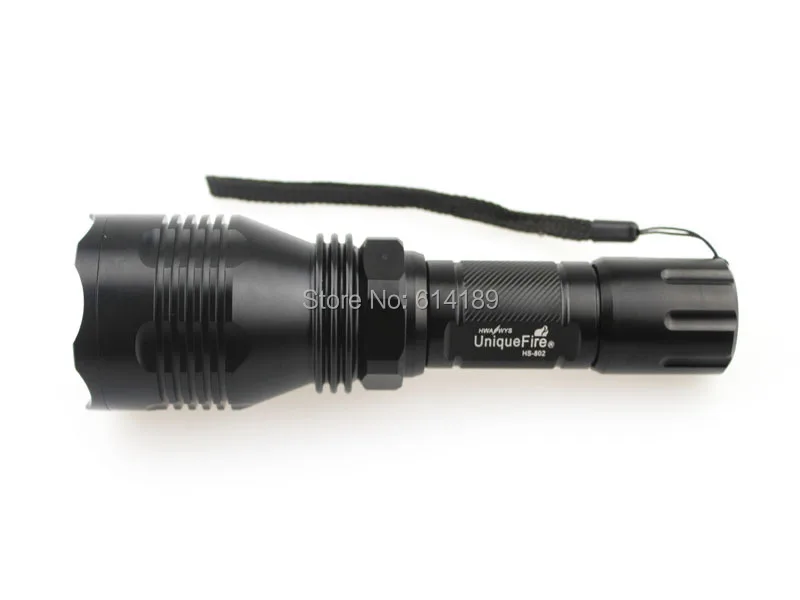Маленькое солнце HS-802 CREE XR-E Q5 зеленый светильник 1-Режим светодиодный вспышка светильник(1x18650