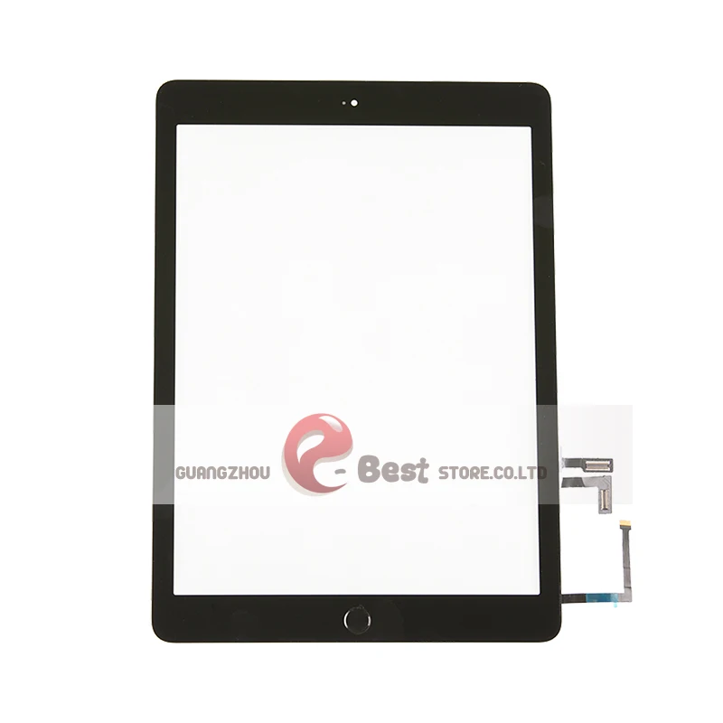 Новинка A1822 A1823 сенсорный экран для iPad 5 поколение 5 дигитайзер внешняя панель Переднее стекло с кнопкой home+ кабель