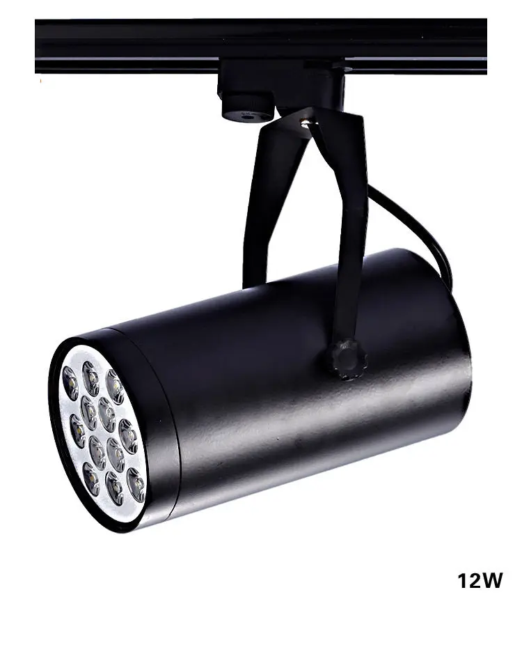 20 * DHL светодиодный Трековый светильник 12 Вт алюминиевый Светодиодный точечный