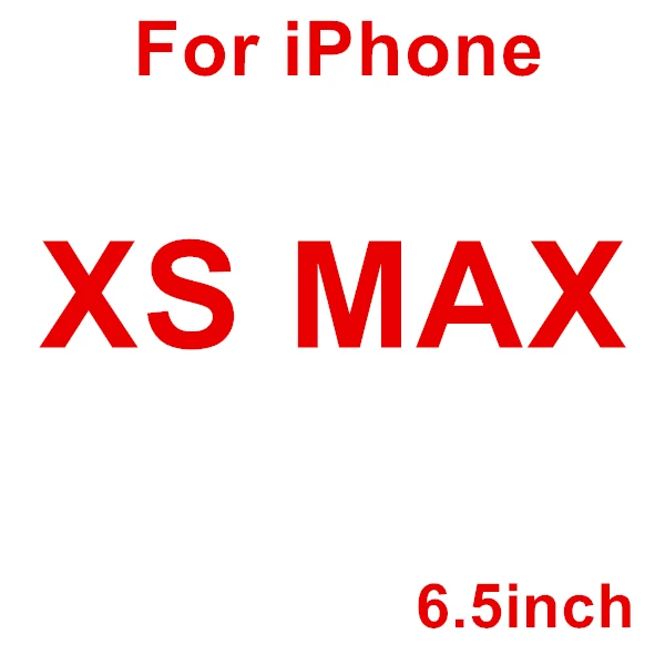 MaxGear [3 шт.] 9H 2.5D Закаленное стекло для iPhone 5 5S SE 8 7 6 6s Plus Защитная пленка для экрана для iPhone X XR XS Max - Цвет: For XS Max