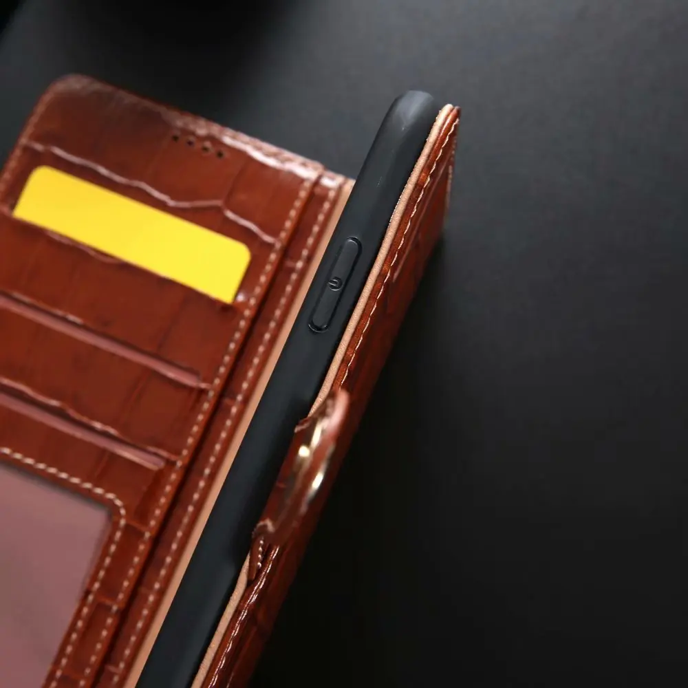 Новое поступление 2019 прямая продажа Оригинальный чехол-бумажник с крокодиловым