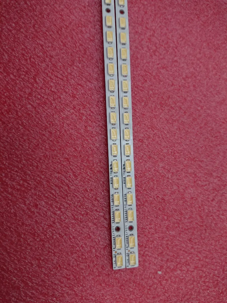 2 шт./лот 80LED 618 мм светодиодные ленты SLED 2010SVS55 для LTF550HJ03 LTF550HQ02 UA55C6200UF LJ64-02386A LJ64-02391A |