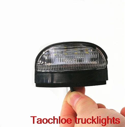 

100x 12V 24V 4led LED License Plate Light Rear Tail Number Lamp Bulbs UTE Boat Trailer Truck Lorry Caravan