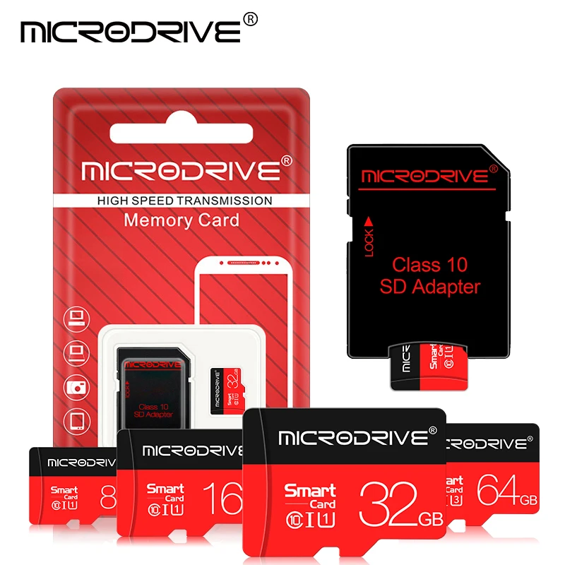 Карта памяти MicroDrive 32 Гб 16 Гб micro sd 64 Гб 128 ГБ flash micro sd карта полной емкости Cartao De Memoia tf карта