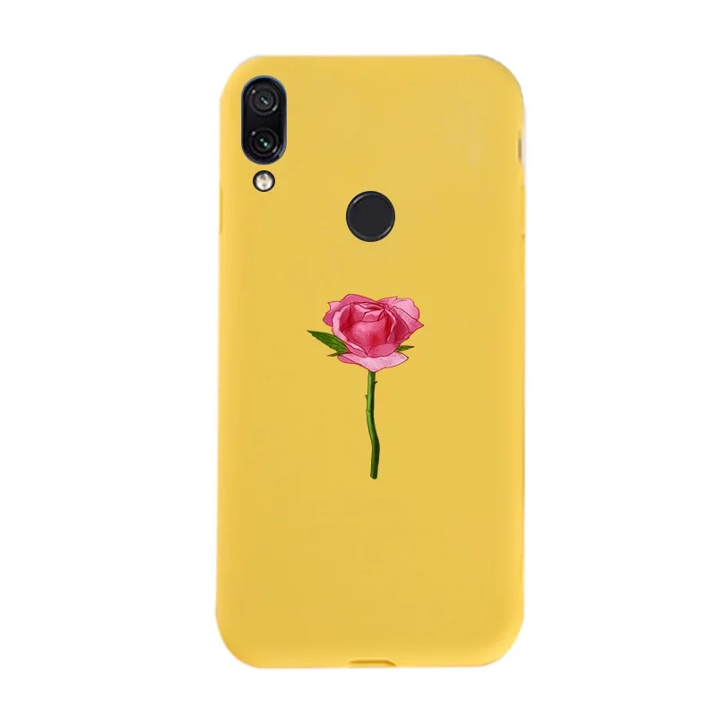 62 С жёлтым Силиконовым чехол для Xiaomi Redmi 3S Note 3 4 4X5 5A 6 7 Pro F1 4A 6A 2S S2 плюс GO 8T 8 8A чехол и милые носки с рисунками зверей из мультфильмов - Цвет: 62
