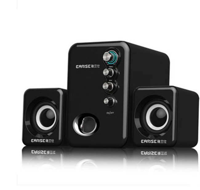 Лучшая аудиосистема Q8 HiFi динамик s настольный мультимедиа Мини Компьютерная