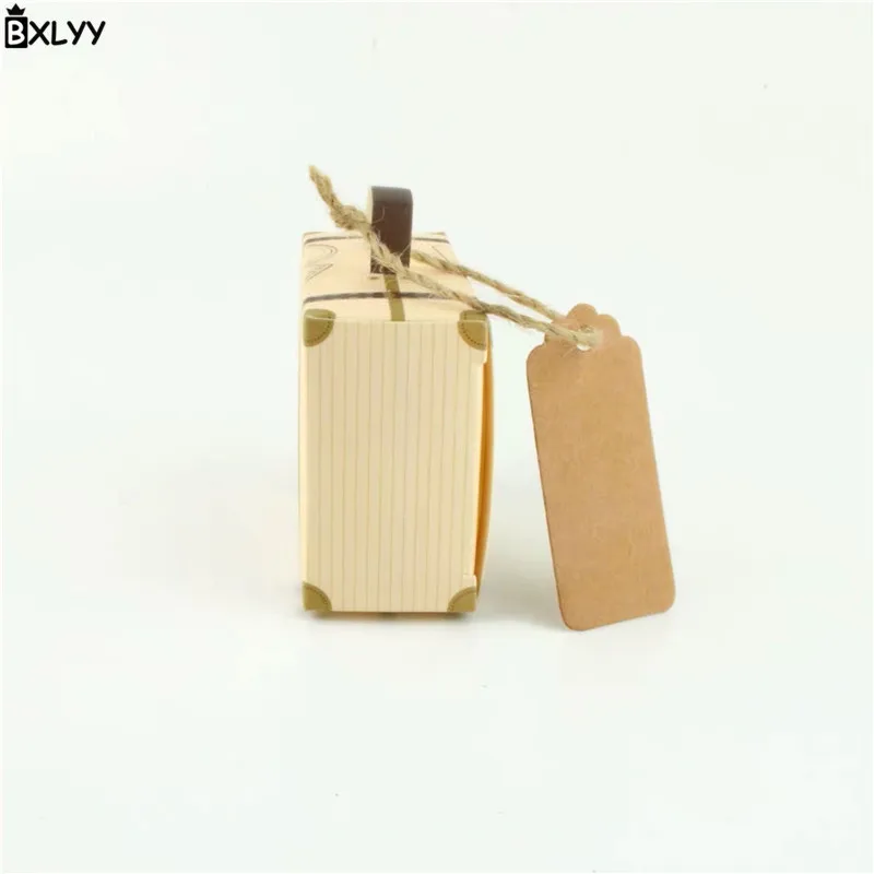 BXLYY 10 шт. креативный мини чемодан дизайнерская коробка для конфет шоколада