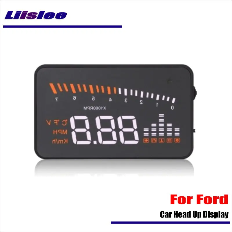 Car OBD2 HUD Head Up Display For Ford Mustang/Fusion/F-150 2010-2019 AUTO Accessories Warning Driving Screen Projector | Автомобили и
