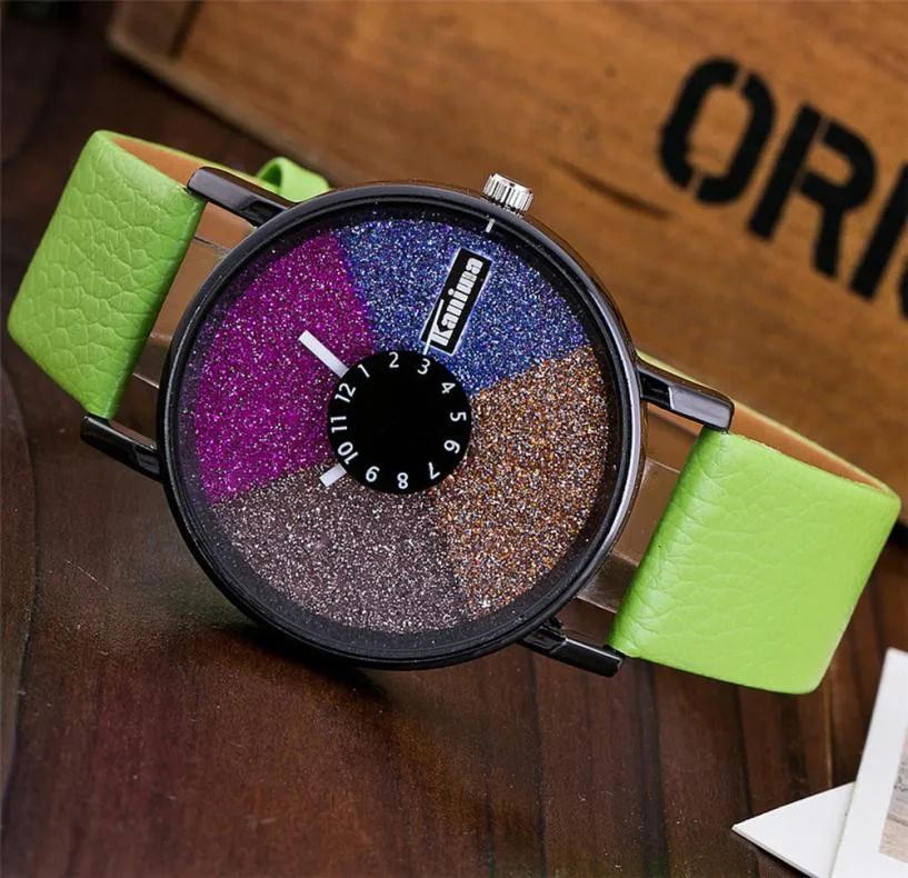 Классные Montre Femme Модные женские красивые кожаные повседневные часы Роскошные Аналоговые кварцевые часы уникальные наручные часы 2018New