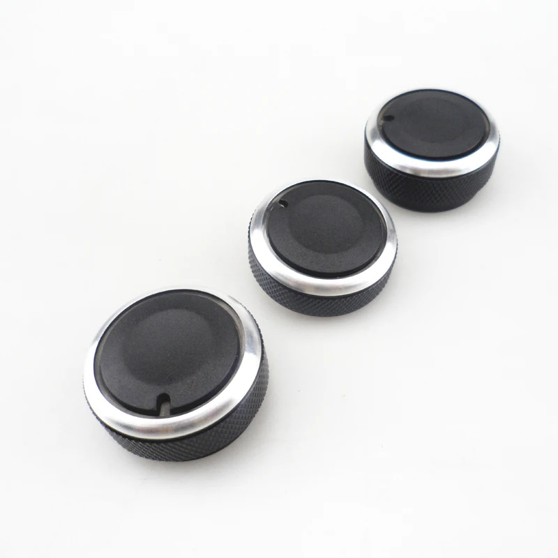 3x Стайлинг автомобиля алюминиевый сплав авто Кондиционер AC переключатель