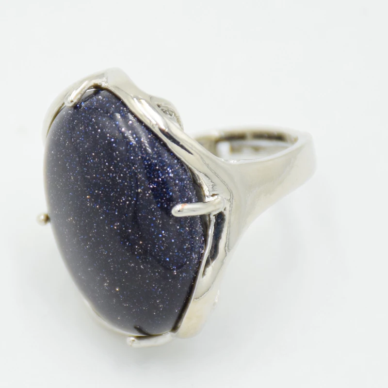 Женское кольцо с кабоoch овальный кабошон натуральный аметист Прозрачный