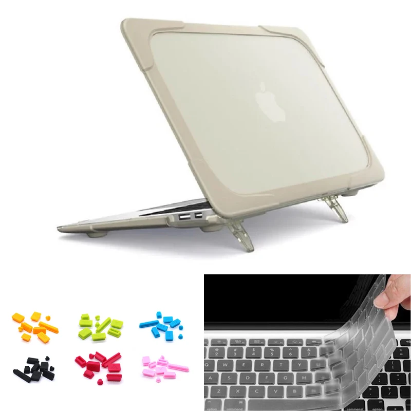 Жесткий чехол из ПВХ для MacBook Air 11 A1465 ноутбука Противоударная подставка держатель